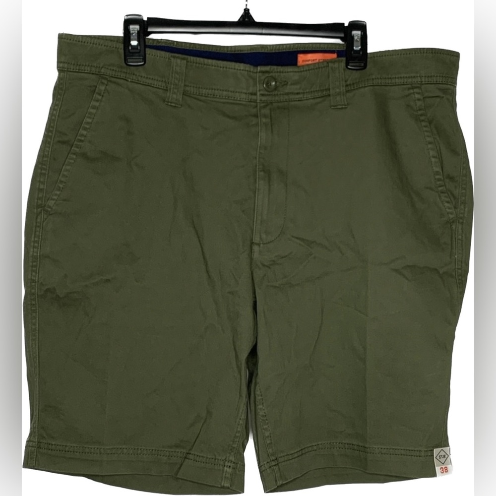 St. John’s Bay Green Shorts - Picture 1 of 6